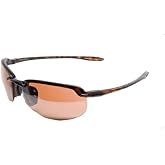 Maxx 5 Sport Golf Motorcycle Sunglasses Tortoise Frame Amber Shatterproof Lens