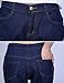 Sexyshine Women's Casual High Waisted Destroyed Ripped Hole Denim Pants Long Stretch Pencil Jeans(BE,M) A-Blue