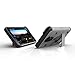 ZIZO BOLT Series compatible with ZTE ZMax Pro, Grand X Max 2, w/FREE [Screen Protector] Kickstand & Holster Clip - Gray/Black