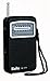 Kaito KA210 Pocket AM/FM NOAA Weather Radio, Black
