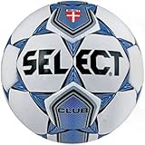 Select Sport America Club Soccer Ball, 4, White/Royal Blue