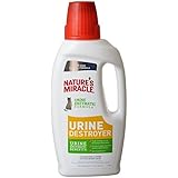 Nature’s Miracle Urine Destroyer, Just for Cats, Light Fresh Scent, Tough on Strong Cat Urine and the Yellow Sticky Residue