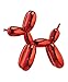 Balloon Dog Figurine Statue Home Decor - Red Metallic Finished