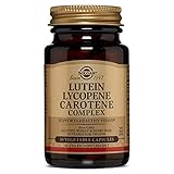 Solgar Lutein Lycopene Carotene Complex Vegetable Capsules, 30 Count