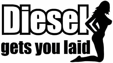 CALAP STORE - The 2nd Half Price 15x8.5cm Woman and Diesel Car Stickers and Decals Vinyl Full Body Car Stylings and Stickers