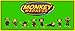 Monkey Madness Figures - Large Plastic Monkey Figures - Set of 8 (2 Inch Size Monkey Figures)
