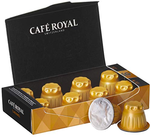 Café Royal Caramel Flavoured Edition, 100 Nespresso kompatible Kapseln, 10er Pack (10 x 10 Kaffeekapseln) – Bild 5