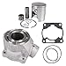 NICHE Top End Kit Cylinder Piston Gasket For Yamaha YZ80 YZ85 1993-2014 Replaces 4ES-11311-30-00 47.5mm 85cc