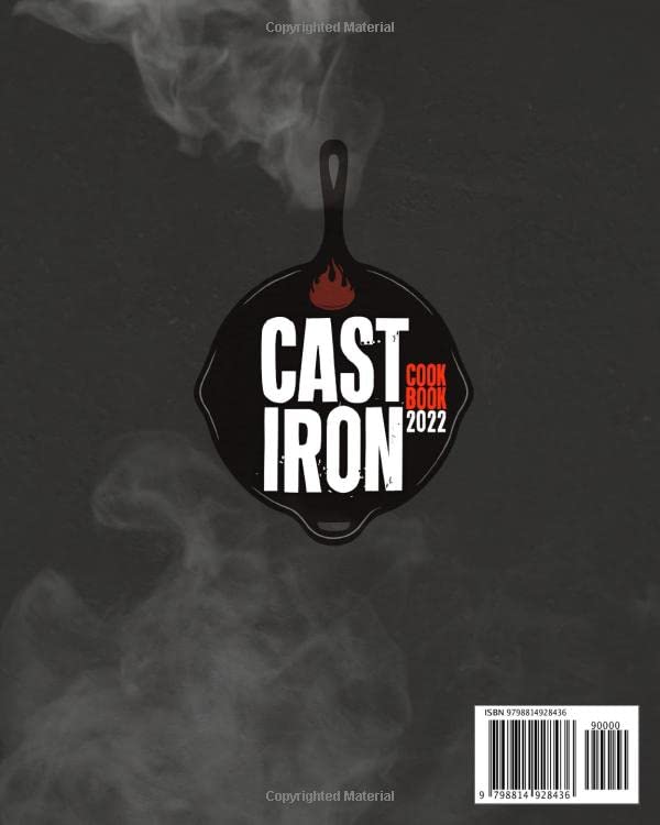 Cast Iron Cookbook 2022 Beginners Edition Learn How To Cook Healthy