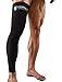 Copper Compression Leg Compression Sleeve - Copper Infused Knee Compression Stabilizer Brace for Running, Meniscus Tear, ACL, MCL, Arthritis, Joint Pain Relief. Thigh & Calf Support. Fit for Men & Women.