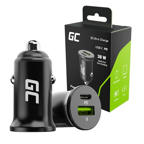 Chargeur Allume-Cigare 38 W, USB-C PD et USB-A Ultra Charge