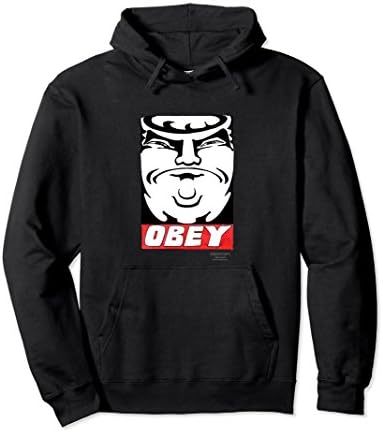 Unisex Matt Wuerker: Trump Obey Hoodie Small Black
