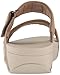 FitFlop Women's Lulu Popstud Slide Sandal Flip Flop, Desert Stone, 7 M US