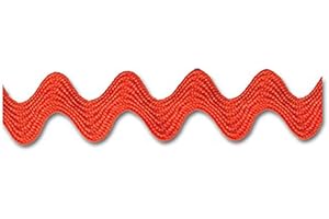 TRIMPLACE Orange 1/2" Middy RIC RAC 24 Yards