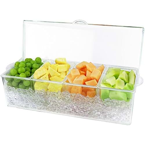 condiment containers bar