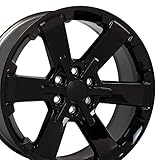 OE Wheels LLC 22 inch Rims Fit pre-2019 Silverado