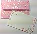 Daiso Japan Message Card Set Washi (Sakura)