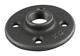 LDR 310 F-34 Floor Flange, Black, 3/4-Inch (10 Pack)