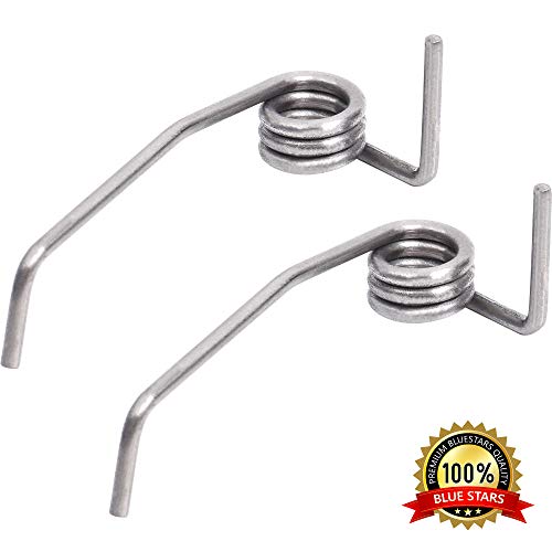 Ultra Durable DA61-08314A Refrigerator Divider Door Spring Replacement part by Blue Stars - Exact Fit for Samsung Refrigerators - PACK OF 2