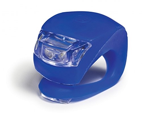 Pivit Universal Hands-Free Wheelchair Flashlight | Soft Protective Blue Cover | 3 Lighting Options Standing Strobe & Flashing | Disabled Safety Light Clamps On Any Walking Stick Or Mobility Aid Tubing