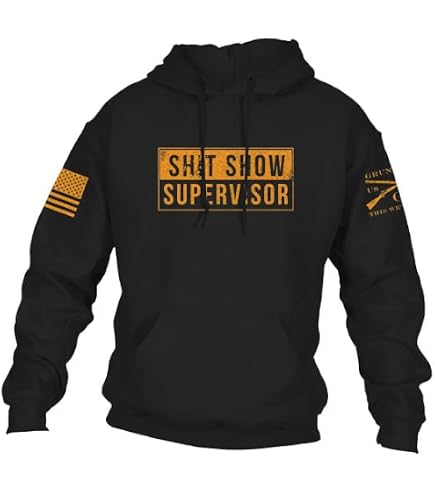 Amazon.com: Grunt Style I Fix Sht Hoodie (Small, Black) : Clothing