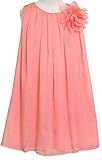 AkiDress Chiffon Rounded Neck Sleeveless Dress for