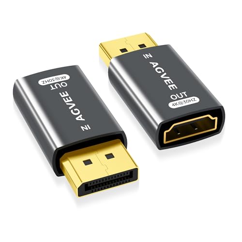 Shell AGVEE Display Port HDMI 4k@ Adapter