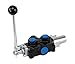 Hydroworks by SuperHandy Hydraulic Directional Control Valve Log Splitter Kick Off Control Valve Flow 18 GPM Max 3000 PSI High Strength Cast Iron
