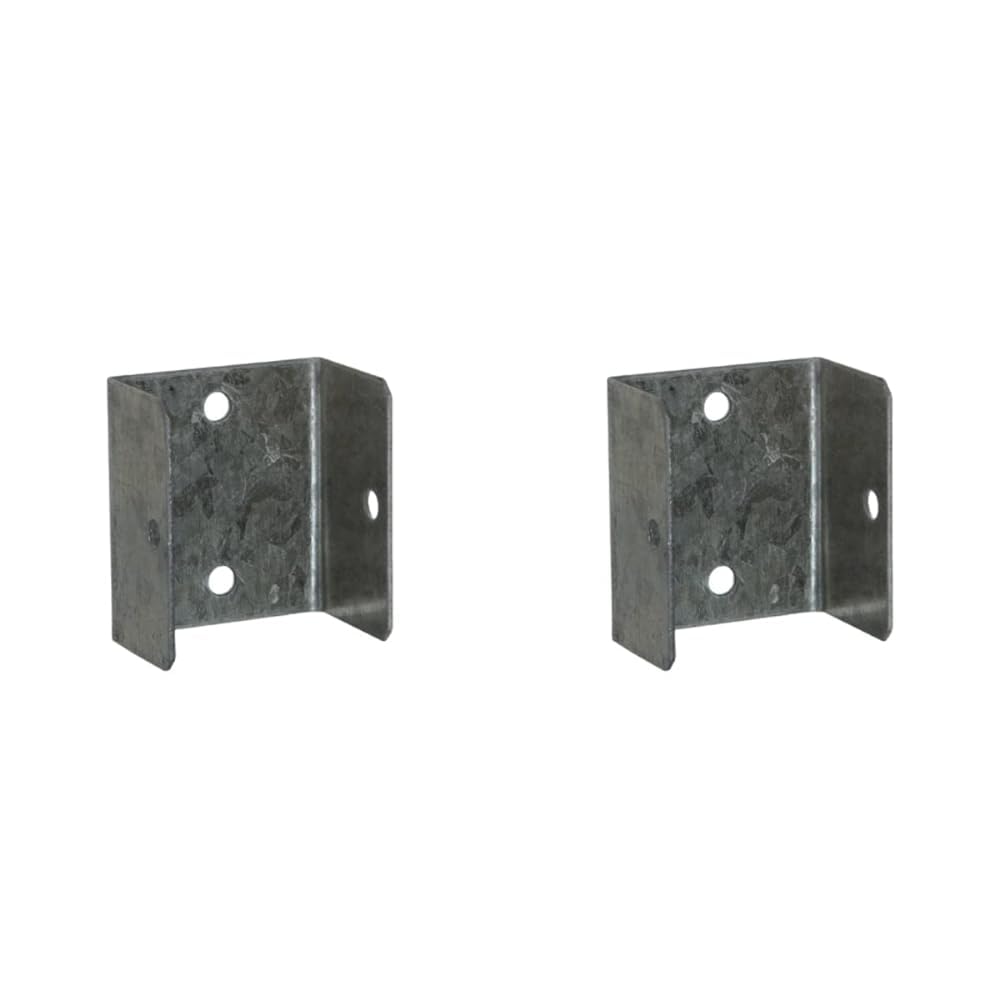 BPC Fixings Galvanised Panel Clip 16-Piece Set, 44 mm Size. (Pack of 2) — image 1