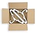 30pk Made in USA Baby Hangers | Kids Hangers for Children's Clothes, Toddler Outfits and Clothing | 20 50 100 Pack Available | Kid Plastic Hanger for Closet and Nursery | Child Kid Hangars (White)