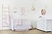 Petunia Pickle Bottom Dreaming in Dax 4 Piece Secure-Me Crib Liner, Pink/Gray/White