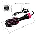 4 In 1 One Step Hair Dryer Brush Straightener Hair Dryer Comb Hot Air Brush Hair Curler Ionic Hair Brush Blow Dryer Ionic Salon Reduce Frizz Styling Hair Tool for All Hairstylethumb 3
