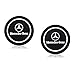 Fujun Upgraded 2 Pcs 2.75 inch Car Interior Accessories Anti Slip Cup Mat for Mercedes-Benz, fit for S Series, E Series, C Series, W Series, A Series, etc All Models