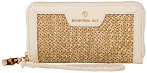 Spartina 449 Bamboo Chic Zip Wallet, Pearl