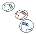 Baumgartens 24320 Fun Shapes Thumb Shaped Paper Clip, 5