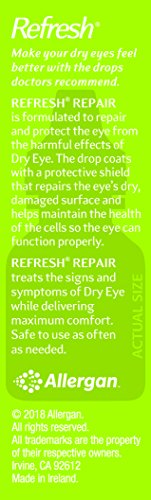 Refresh Repair Lubricant Eye Drops, 0.33 fl oz