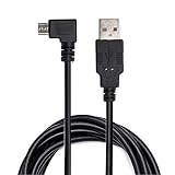 CableDeconn 5Ft USB to Micro USB Male Right 90Degree Angled Charging Cord and Sync Data Cable
