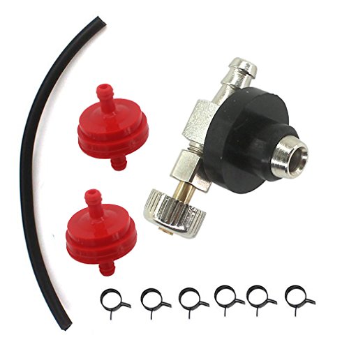 AISEN 1/4 Fuel Gas Tank Grommet Bushing Shut Off Petcock Valve for MTD Cub Cadet 735-0149 935-0149 5000 6250 Watts Craftsman Coleman Powermate Maxa Generac