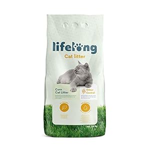 Amazon-Brand-Lifelong-Corn-Cat-Litter-10L Amazon Brand - Lifelong Corn Cat Litter 10L
