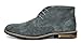 Bruno Marc Men's URBAN-01 Grey Suede Leather Lace up Oxfords Desert Boots - 10.5 M US