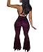 Women Backless Lace Up Halter Jumpsuit Sexy Sleeveless Fit and Flare Pant Romper S