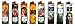 LIMITED EDITION BIC WALKING DEAD LIGHTERS - 5 LIGHTERS