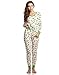 Leveret Women's Pajamas Fitted Christmas 2 Piece Pjs Set 100% Cotton (XS-XL)