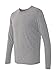 Triblend Long Sleeve Crew Neck Tee by Next Level