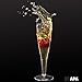 Ilyapa 96 Premium Plastic Champagne Flutes - Bulk One Piece Champagne Glasses for Wedding or Party