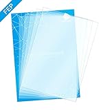 TRIGORILLA ANYCUBIC FEP Film Teflon Film Replacement Blade 200 x 140 x 0.15 (mm) for Photon LCD DLP 3D Printer (FEP Film 5pc)