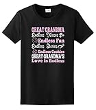 Great Grandma Endless Love Ladies T-Shirt