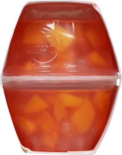 DEL MONTE BUBBLE FRUIT PEACH STRAWBERRY LEMONADE PEACHES & POPPING BOBA WITH SWEETENED JUICE-3.5 OZ, (PACK OF 1, 4 COUNT)