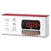 DreamSky Digital Alarm Clock Radio with USB Charging Port and FM Radios, Earphone Jack, Large 1.8