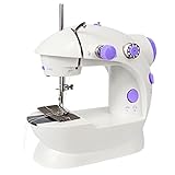 Sewing Machine, Mini-Sized Basic Crafting Mending Machine for Travelling, One of The Quickest Sewing Up Equipment